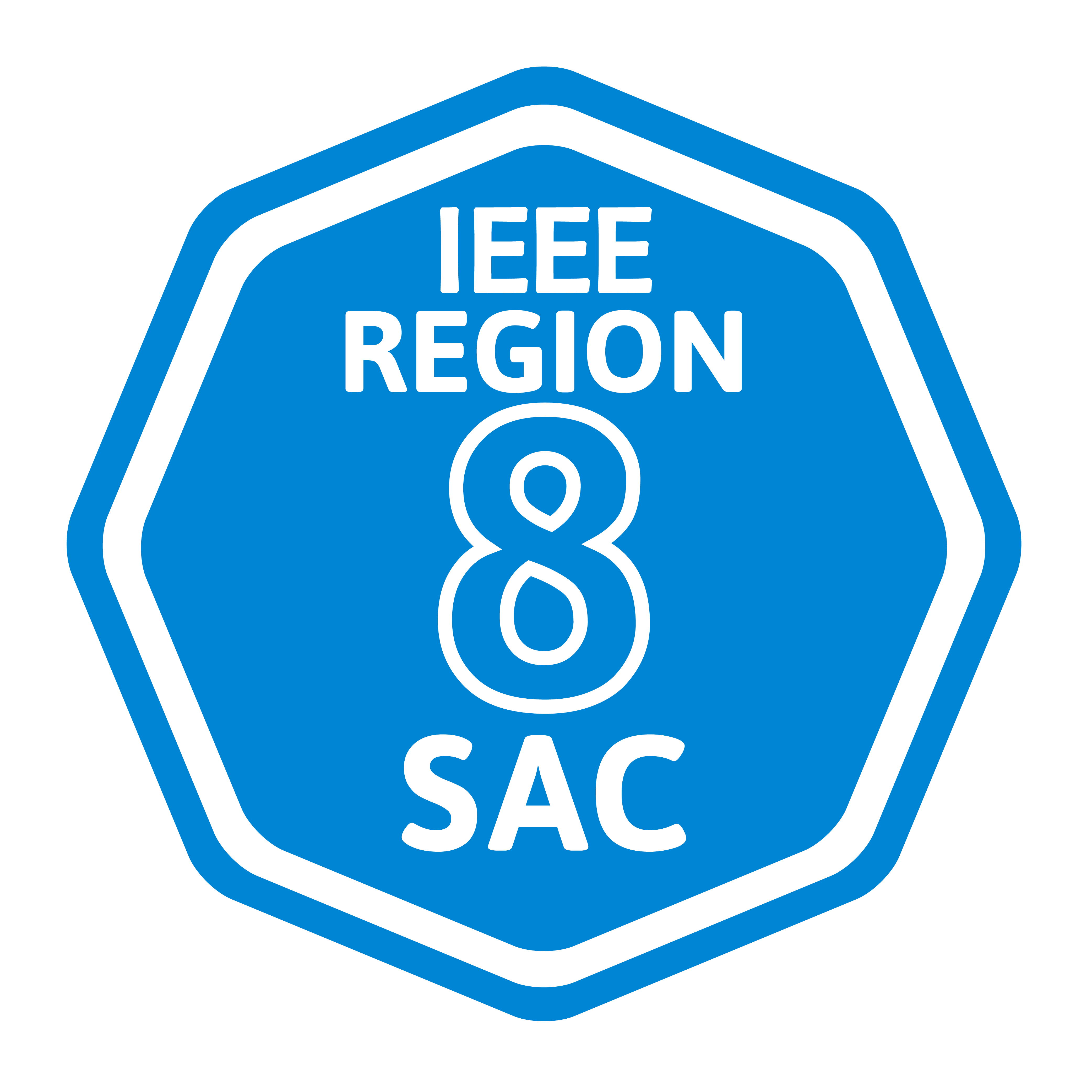 Region 8. Sac лого. IEEE. 8 Регион. Sac PNG logo.