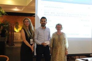 (Picture taken at the awards ceremony taking place at the IEEE WIE ILS Portugal 2019)
